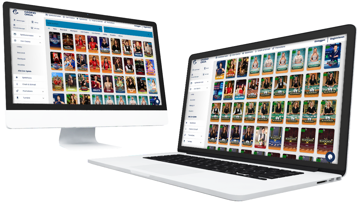 Spiele mit Live-Dealer